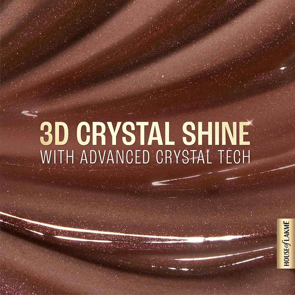 Lakme Glitterati Lip Glaze - 304 Espresso Martini (5ml)