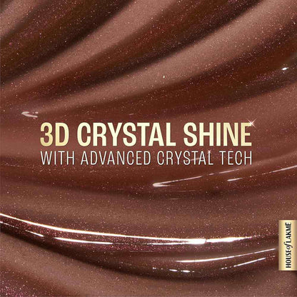 Lakme Glitterati Lip Glaze - 304 Espresso Martini (5ml)