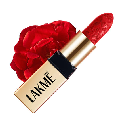 Lakme Rouge Bloom Powder Matte Bullet - Brick Bloom 210 (4 gms)