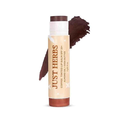 Just Herbs Tinted Lip Balms SPF 20+ (Coffee)
