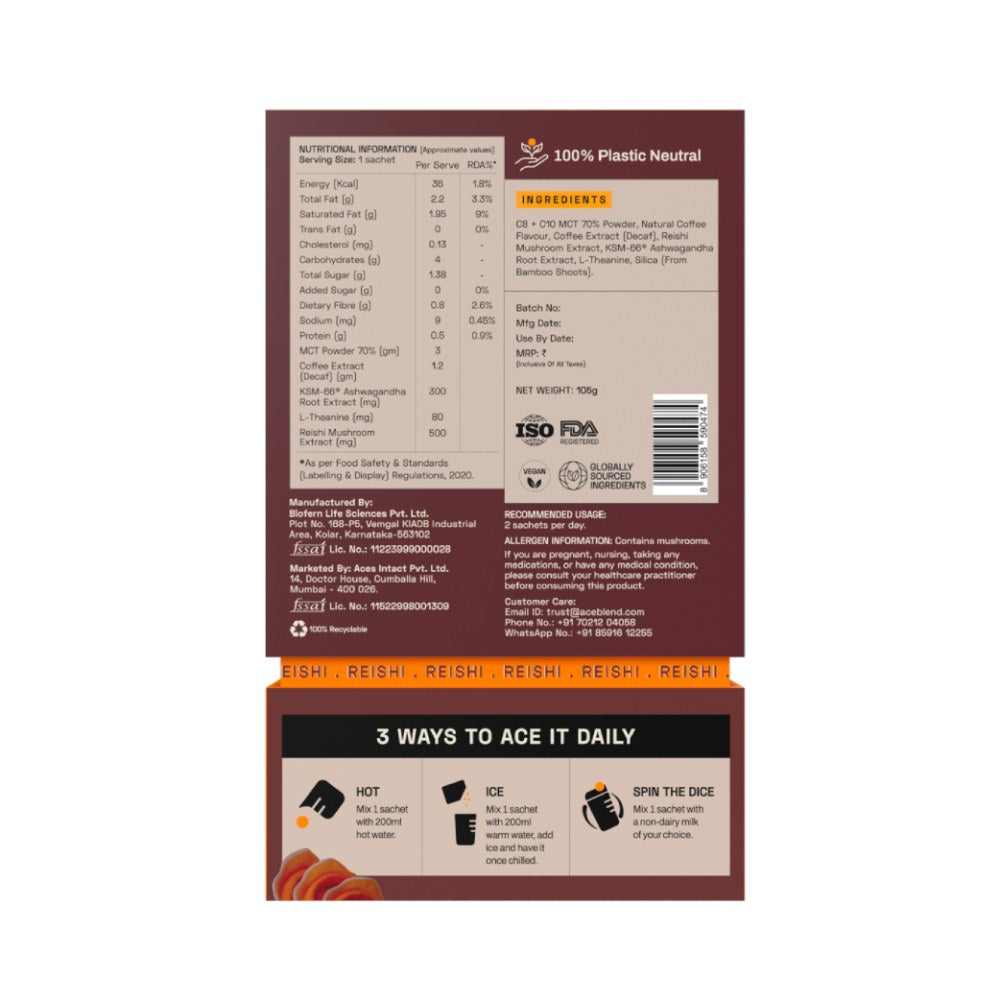Ace Blend Reishi Coffee