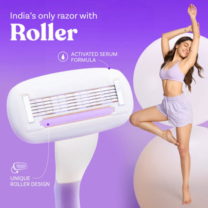 Bombae Rollplay Body Razor For Women (2x smoother)