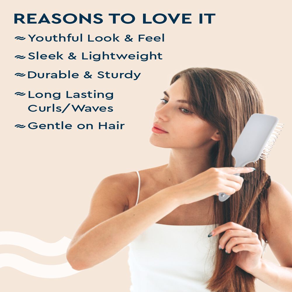GUBB Paddle Hair Brush For Detangle & Straighten Hair-Serenity Hues