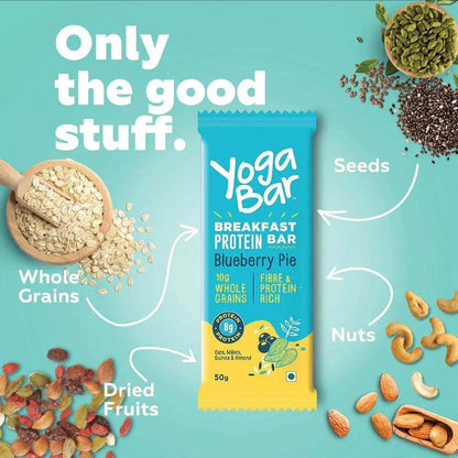 Yoga Bar Variety Pack Breakfast Bars (Pack Of 6)