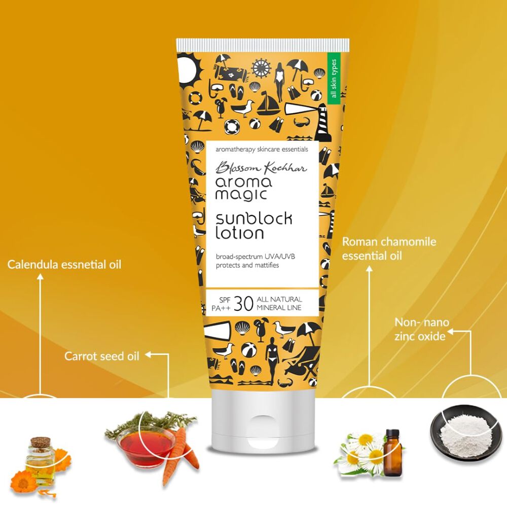 Aroma Magic Sunblock Lotion SPF 30 PA++ UVA/UVB (100ml)