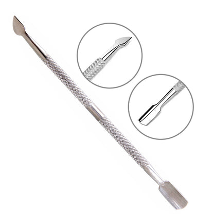 GUBB Stainless Steel Nail Pusher & Cuticle Remover, Manicure Tool