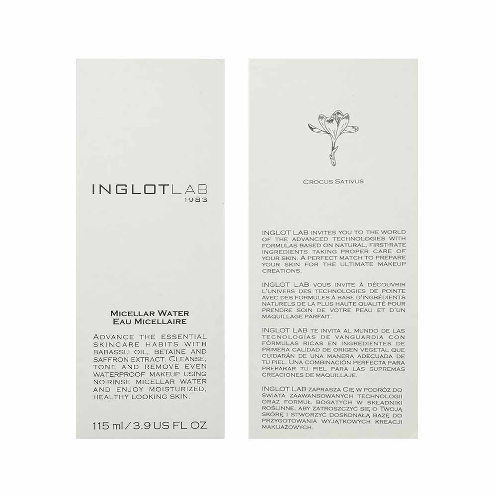 Inglot LAB MICELLAR WATER (115ml)