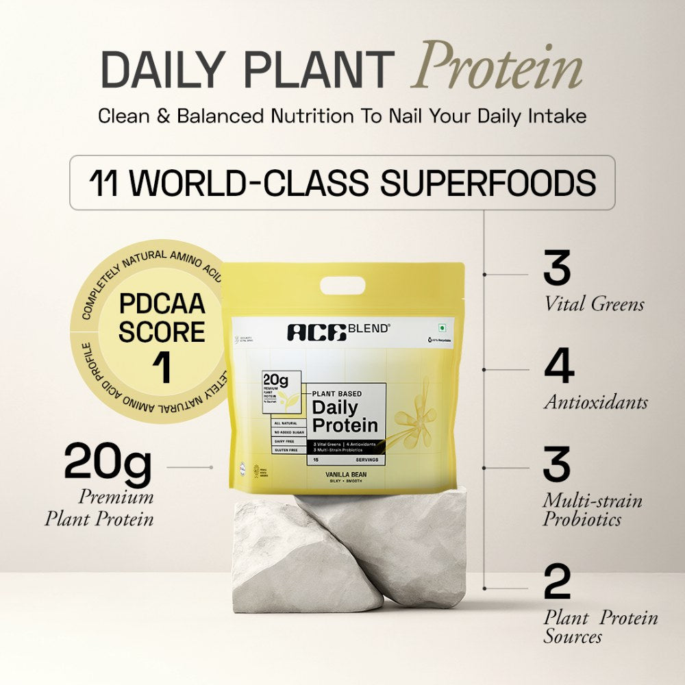 Ace Blend Vanilla Premium Plant Protein