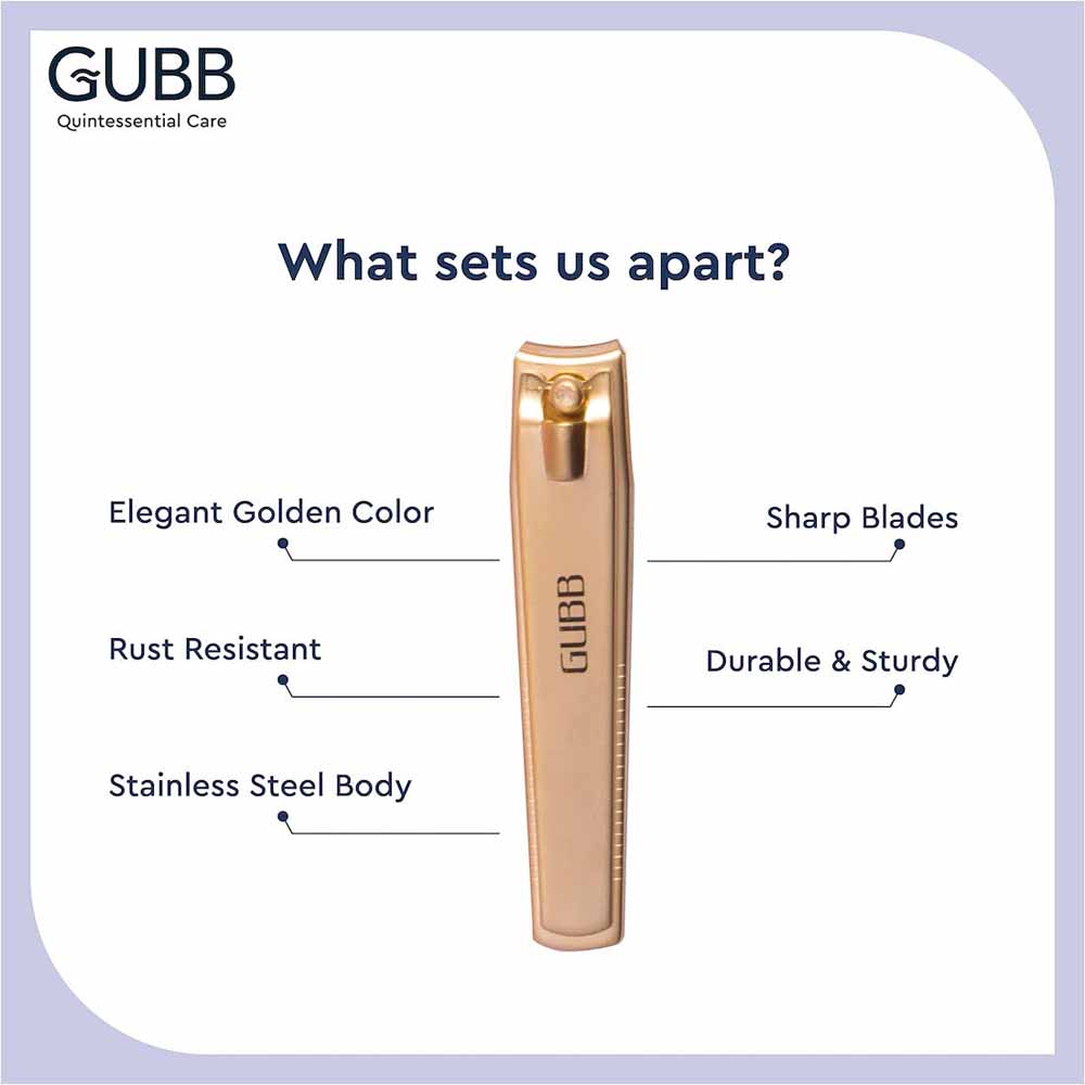 GUBB Nail Clipper Gold