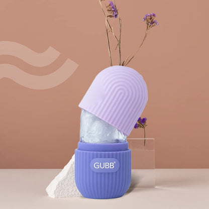 GUBB Ice Roller for Face,Eyes & Neck - Face Ice Roller, Ice Roller for Face Massager, Reusable Silicone Facial Ice Roller For Glowing & Tighten Skin