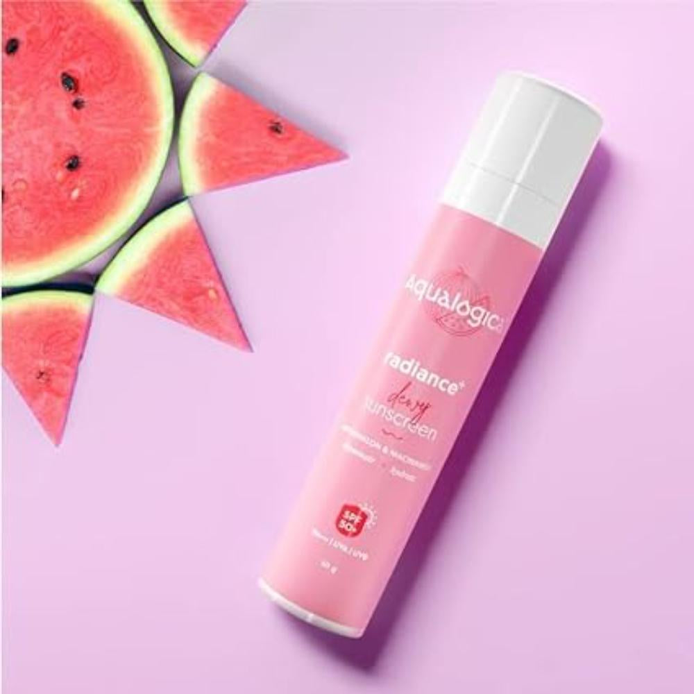 Aqualogica Radiance+ Dewy Sunscreen SPF 50 Pa+++ (50 gms)