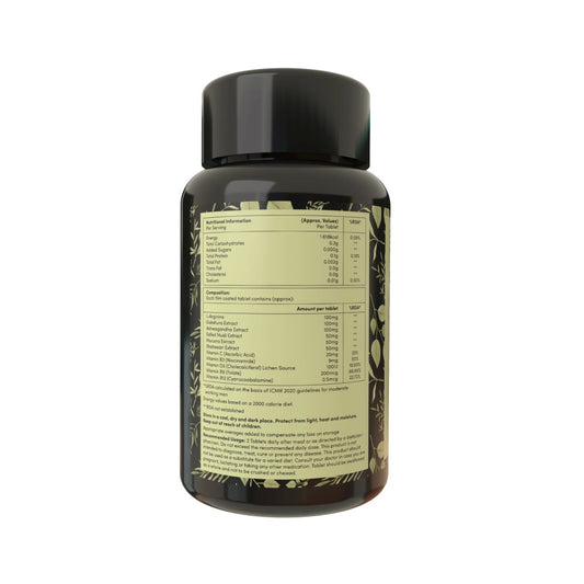 Bold Care Surge - L Arginine & Gokshura Tablets - Energy Booster Supplements for Men - All Natural Ingredients - Helps with Blood Flow - Zero Side Effects - (60 Tablets)