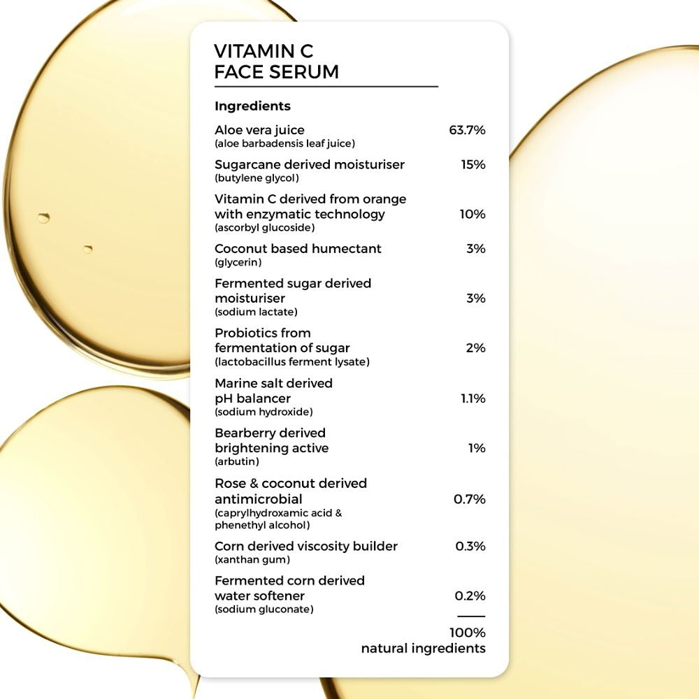 Brillare Vitamin C Face Serum For Bright, Glowing Skin (30ml)