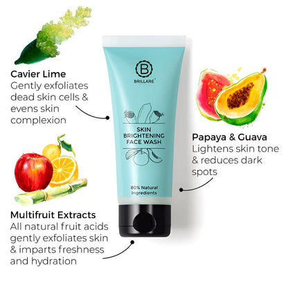 Brillare Skin Brightening Face Wash For Reducing Pigmentation (100 gms)
