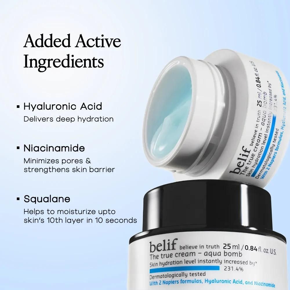 belif The true cream - Aqua Bomb - (25ml)