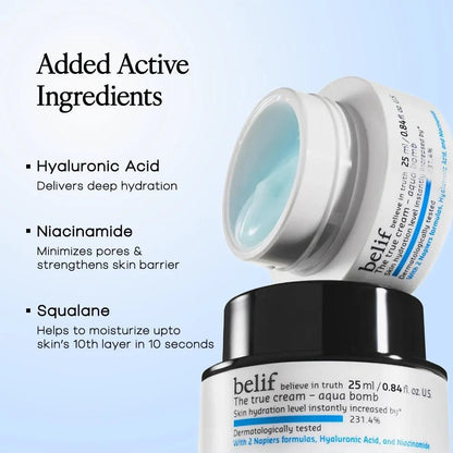 belif The true cream - Aqua Bomb - (25ml)
