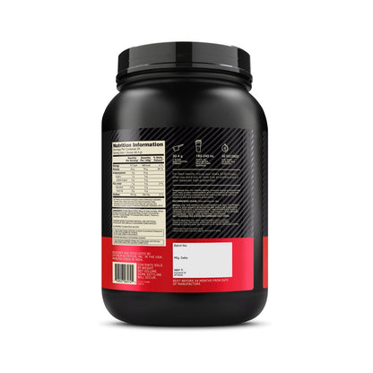 Optimum Nutrition (ON) Gold Standard 100% Whey Protein Powder 2 lbs, (907 gms) (Double Rich Chocolate)