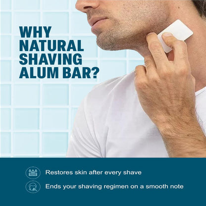 Bombay Shaving Company Shaving Alum Bar for Men