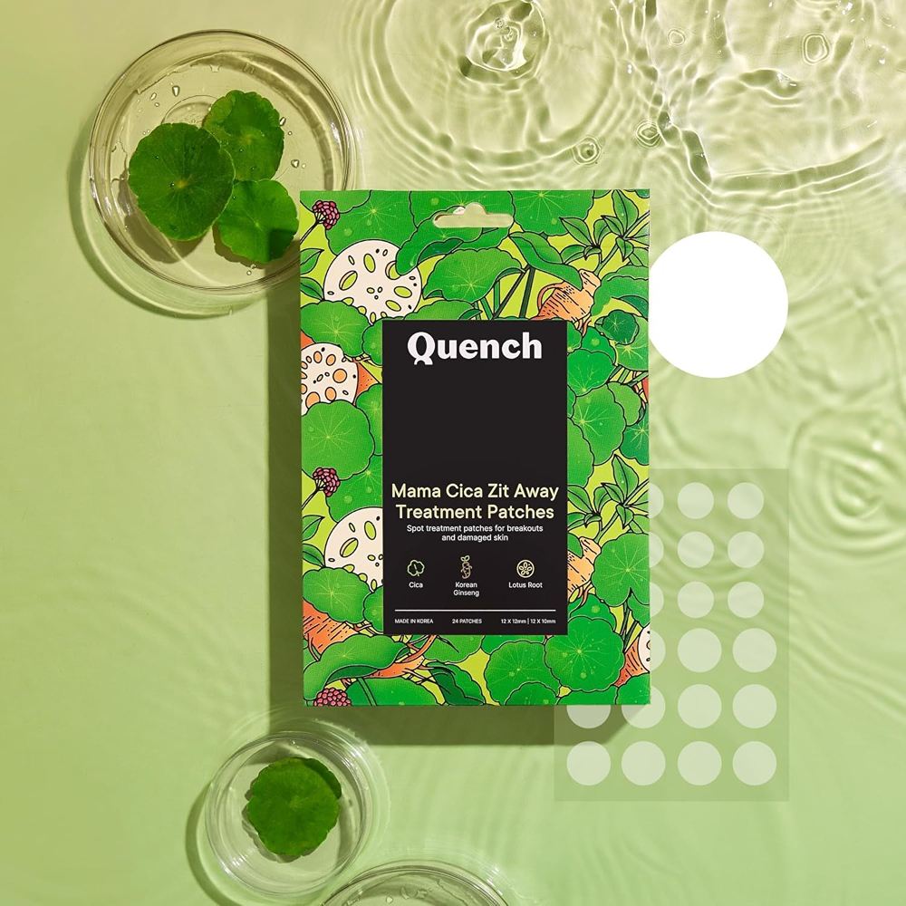 Quench Botanics Zit Away Treatment Patches with Cica Herb Repair (10 gms)