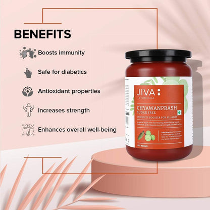 Jiva Sugar Free Chyawanprash Rich in Vitamin-C, No Added Sugar (1 Kg)