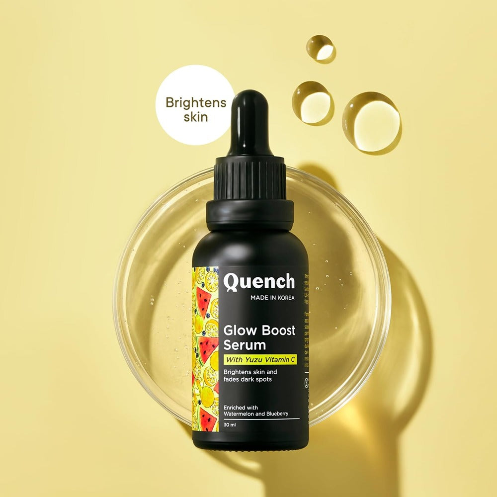 Quench Botanics Glow Boost Serum with Yuzu Vitamin C (30ml)