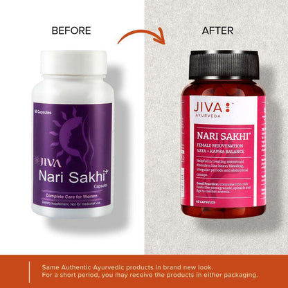 Jiva Nari Sakhi Capsules for Women (60 Capsules)