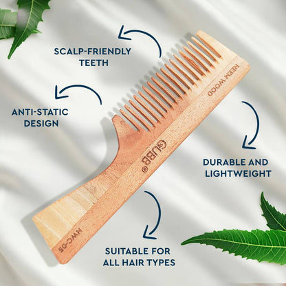 Gubb Detangling Neem Wood Comb (NWC-05ONL)