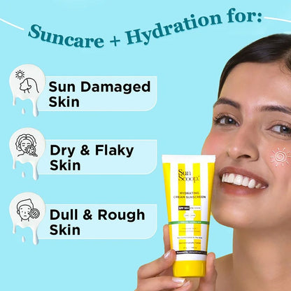Sunscoop Hydrating Sunscreen SPF 50+ PA++++ (45 gms)