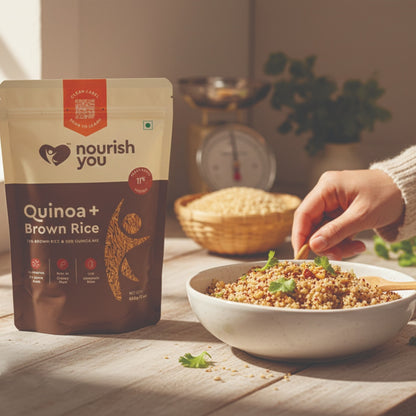 Nourish You Quinoa and Brown Rice Mix (500 gms)