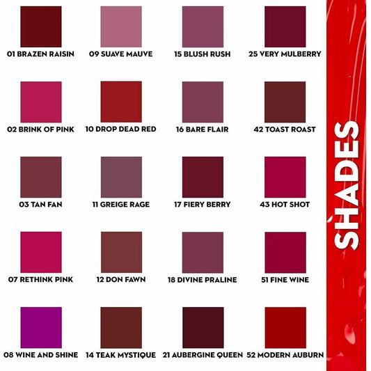 SUGAR Smudge Me Not Liquid Lipstick - 03 Tan Fan (4.5ml)