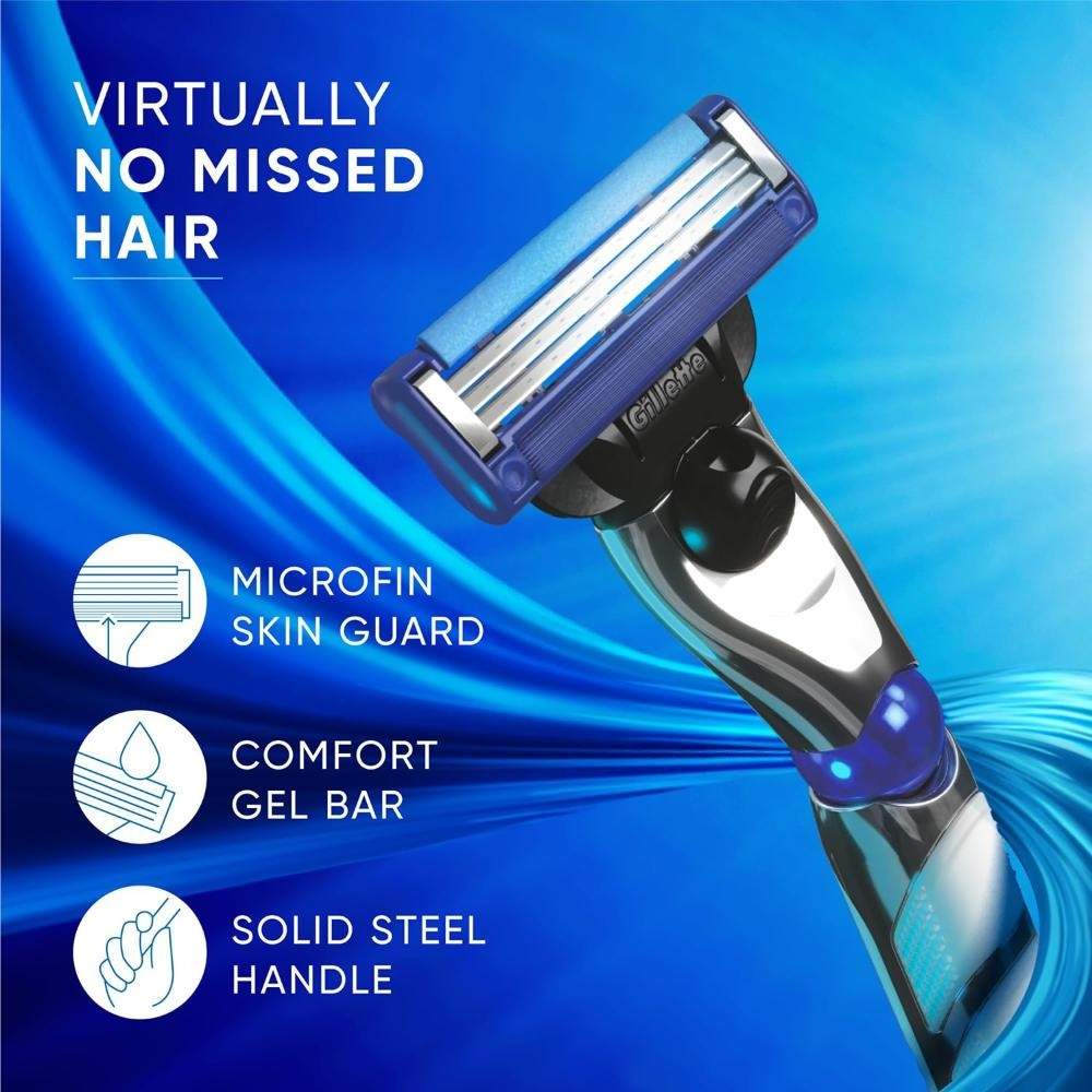 Gillette Mach3 Turbo Mens Razor 1 pc