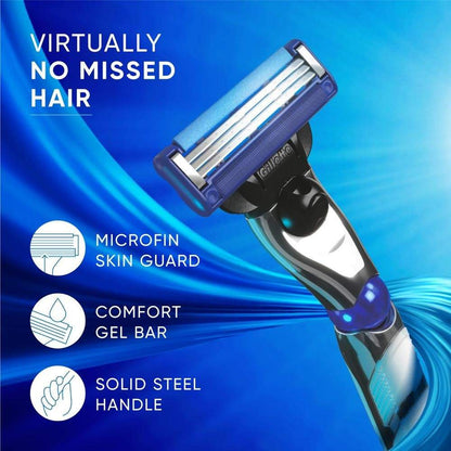 Gillette Mach3 Turbo Mens Razor 1 pc