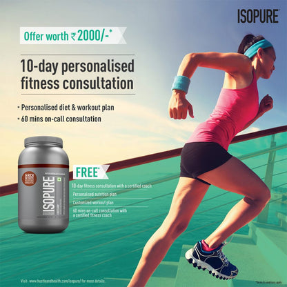 Isopure Low Carb Whey Protein Isolate Powder - Dutch Chocolate  (1 Kg)