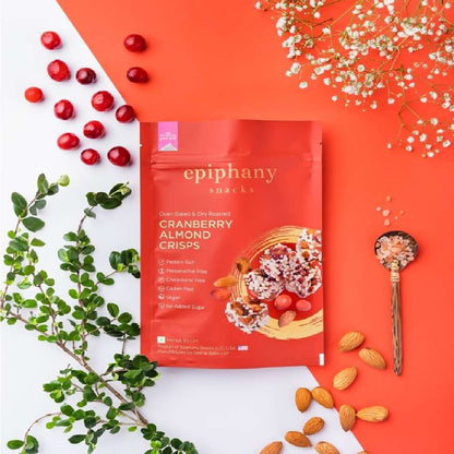 Epiphany Snacks Cranberry Almond Energy Bar Dry Fruit (85 gms)