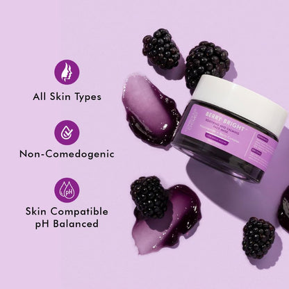 Conscious Chemist Pore Refining Face Mask With Niacinamide & Berry Complex (50 gms)