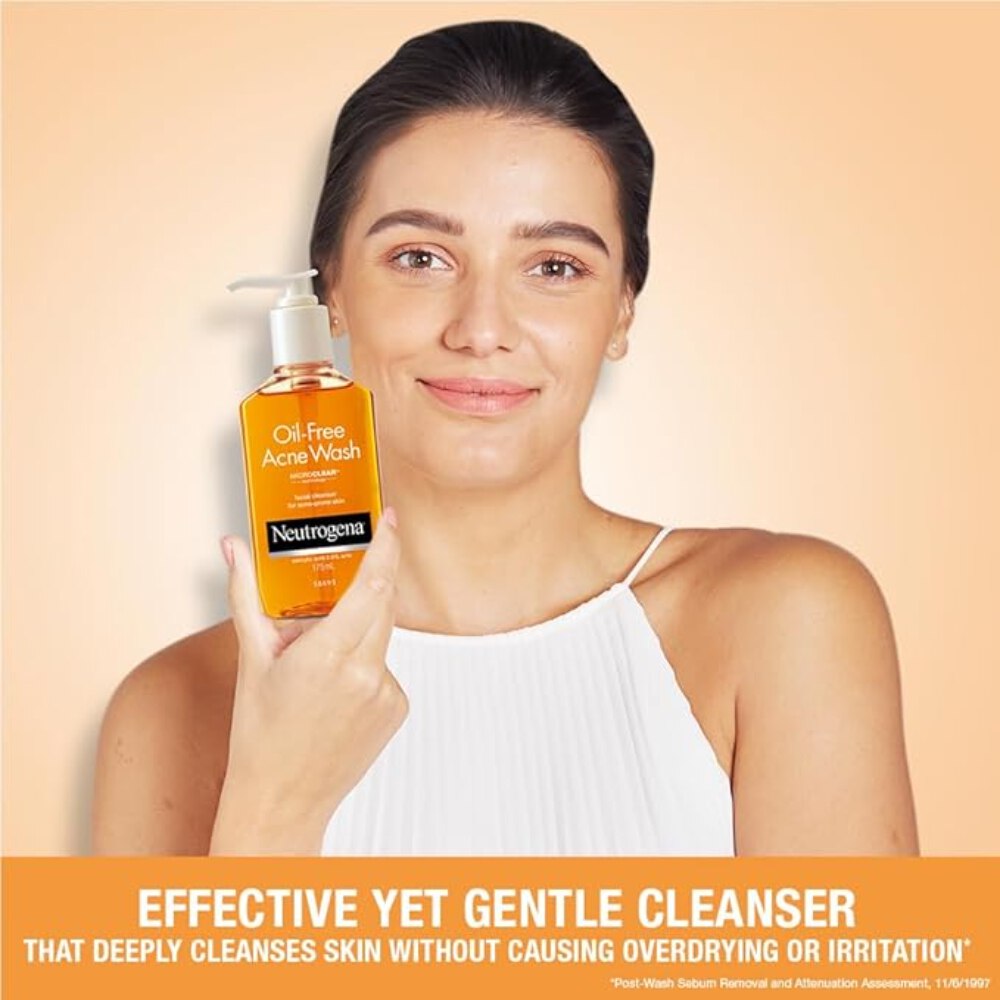 Neutrogena Oil Free Acne Wash (175ml)
