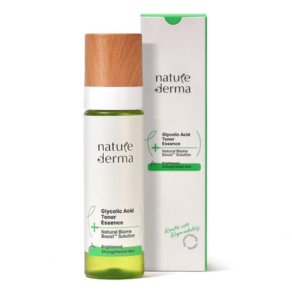 Nature Derma Glycolic Acid Toner Essence with Natural Biome-Boost™ (100ml)