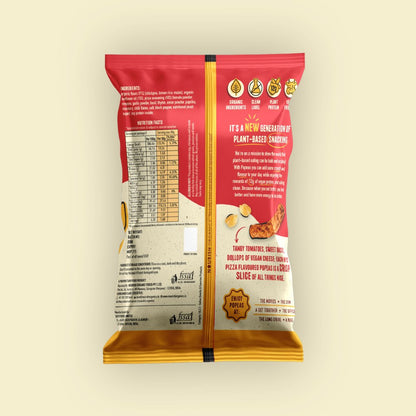 Nourish Organics Popeas NYC Pizza 60g - Pack of 4 (4 x 60gms)