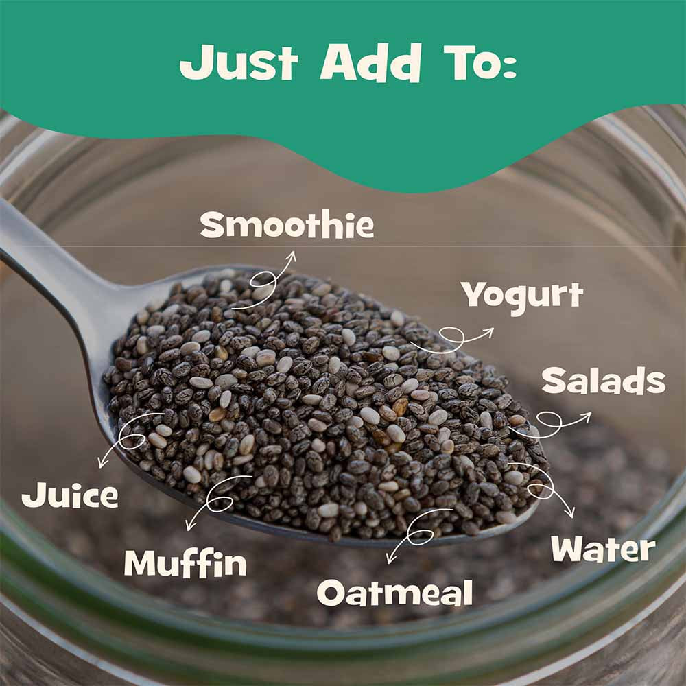 Nourish You Black Chia seeds (250 gms)