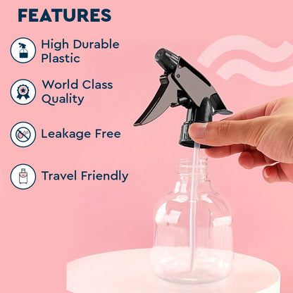 GUBB Hair Spray Bottle Empty for Hair Salon & Home