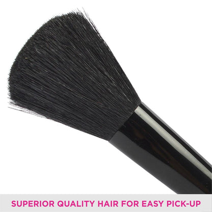 Vega Blush Brush With Wooden Handle And Natural Animal/Synthetic Hair (Ev-19)