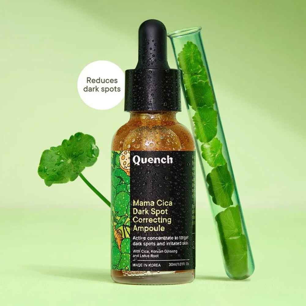 Quench Botanics Dark Spot Correcting Ampoule with Cica Herb Repair (30ml)