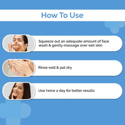 The Derma Co Sali-Cinamide Anti-Acne Face Wash with 2% Salicylic Acid & 2% Niacinamide (80ml)