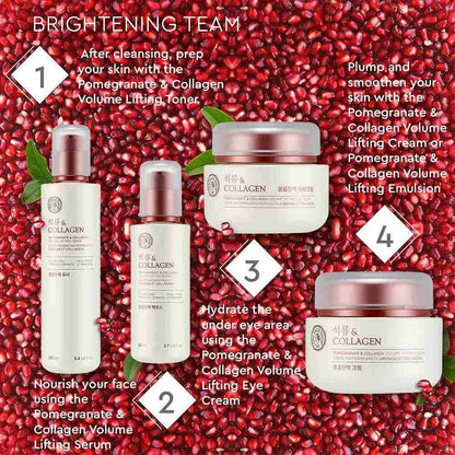 The Face Shop Pomegranate And Collagen Volume Lifting Toner (160ml)