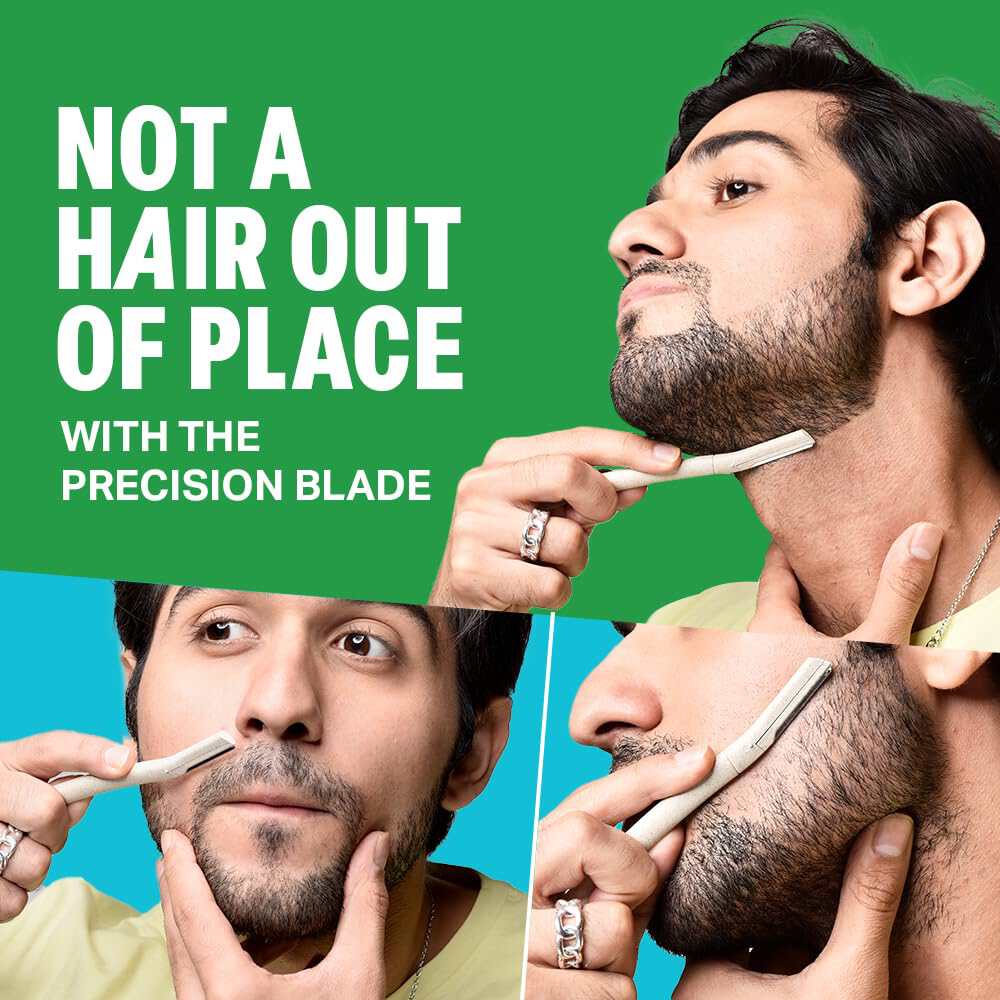 Bombay Shaving Company Beard Pen Styler Razor for Men (Pack of 3)