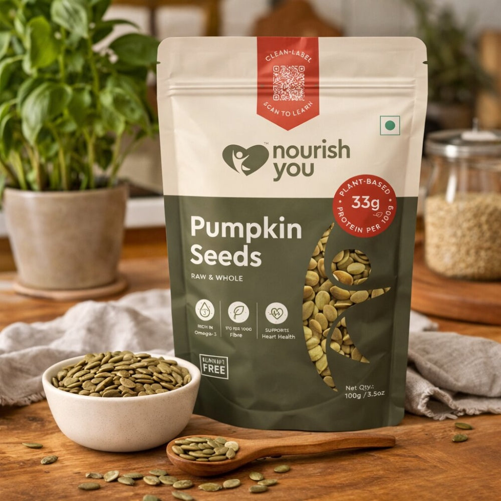 Nourish You Raw Pumpkin Seeds (100 gms)