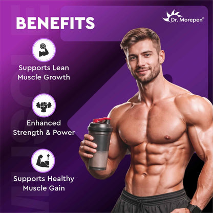 Dr. Morepen Mass Gainer Strawberry & Banana- 5 kg