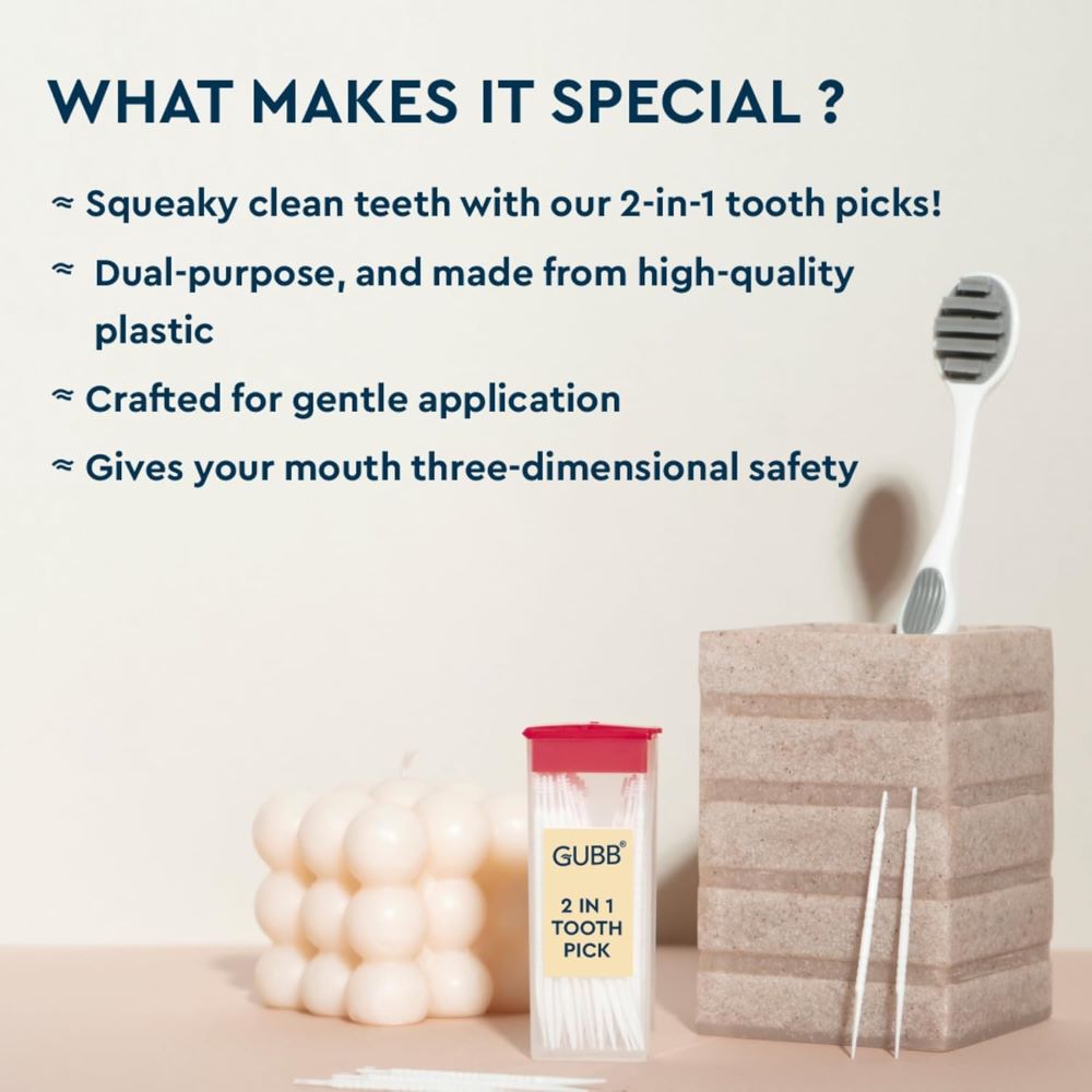 GUBB 2 In 1 Tooth Pick 50s