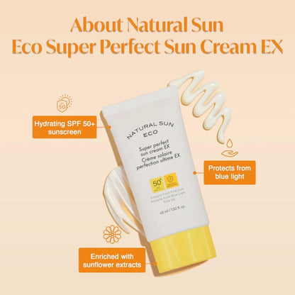 The Face Shop Natural Sun Eco Super Perfect Sun Cream EX (45ml)