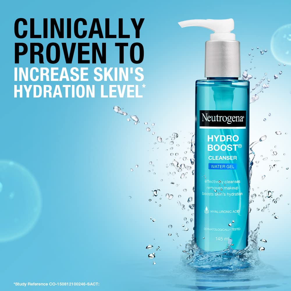 Neutrogena Hydro Boost Cleanser Water Gel with Hyaluronic Acid (145ml)
